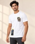 Sansiro Believe Wild Graphic Crew Neck T-Shirt product gallery image 3