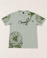 Sansiro Champion Compass Graphic Crew Neck T-Shirt product gallery image 4