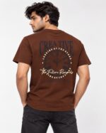 Sansiro Creative Statement Graphic Crew Neck T-Shirt product gallery image 5