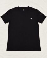 Sansiro Minimal Emblem Crew Neck T-Shirt product gallery image 7