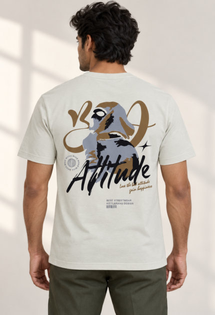 WildAss Men's Attitude Graphic T-Shirt – Front & Back Print - Pista Green product gallery view