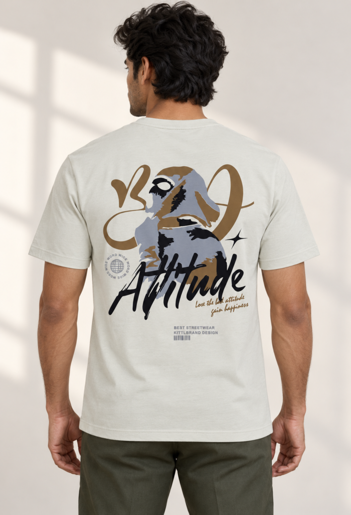 WildAss Men's Attitude Graphic T-Shirt – Front & Back Print - Pista Green product gallery view