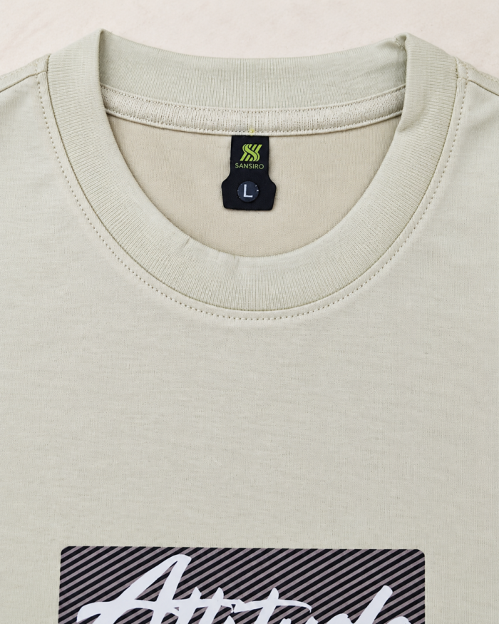 WildAss Men's Attitude Graphic T-Shirt – Front & Back Print - Pista Green product gallery view