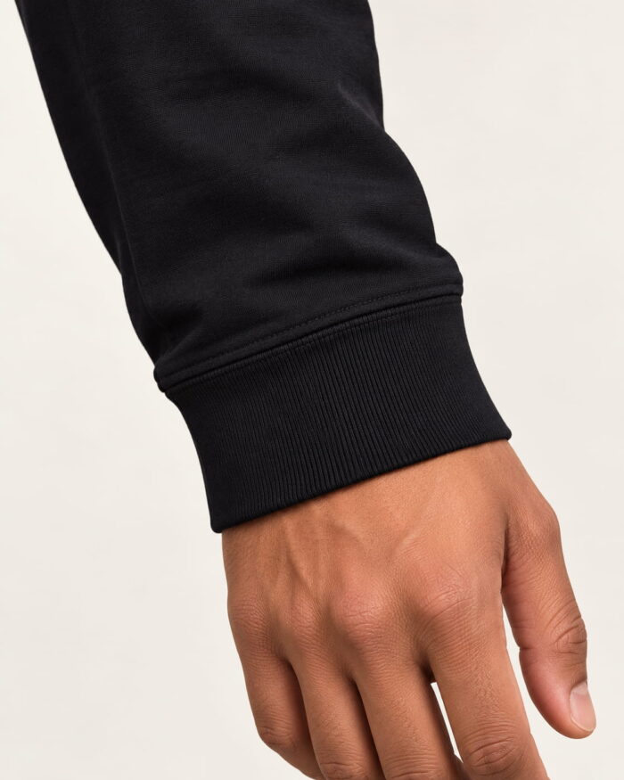 WildAss Men's Motivational Typography Printed Crew Neck Sweatshirt - Black product gallery view